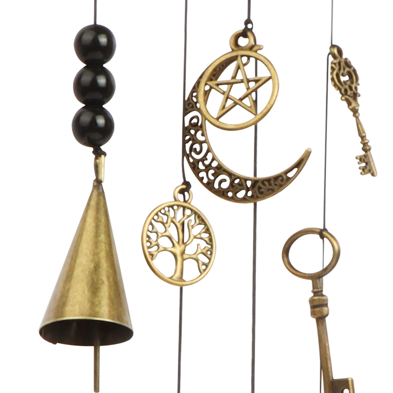 Witch Bells For Protection Door Hangers Witch Wind Chimes Wreath Hanging  Witch B